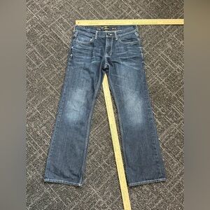 Helix Jeans Men's 30x30 Slim Boot Dark Wash Denim Cotton